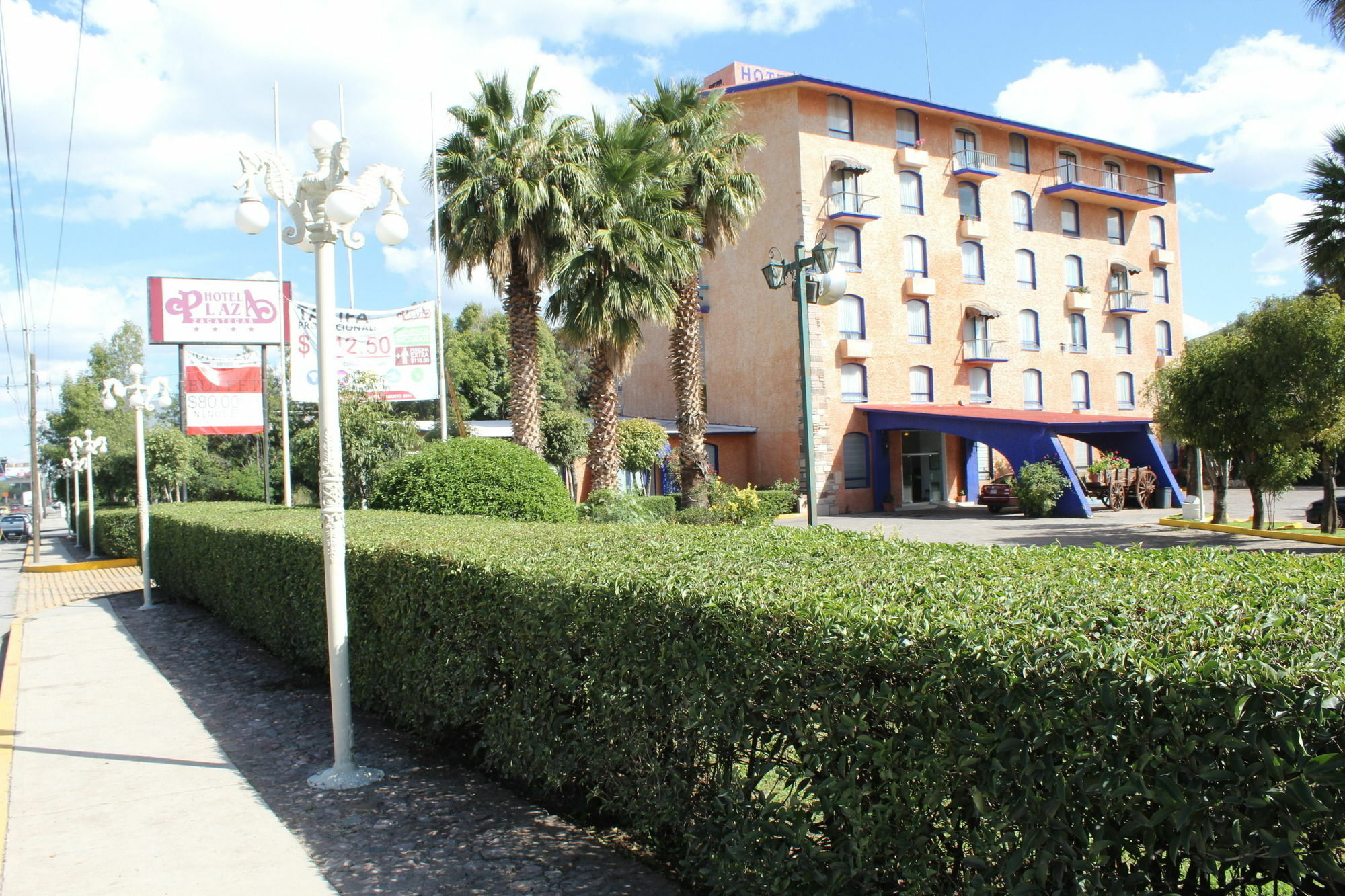 Hotel Plaza Zacatecas Guadalupe  エクステリア 写真